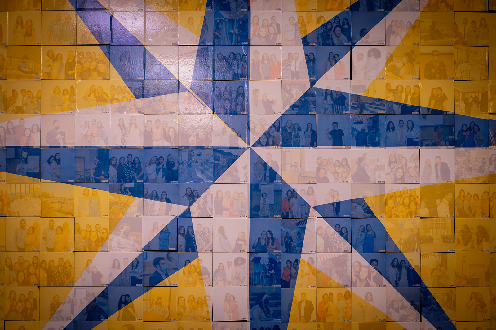 Windward Logo overlayed over collage of pictures of students