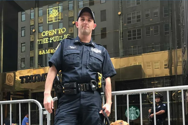 police officer standing