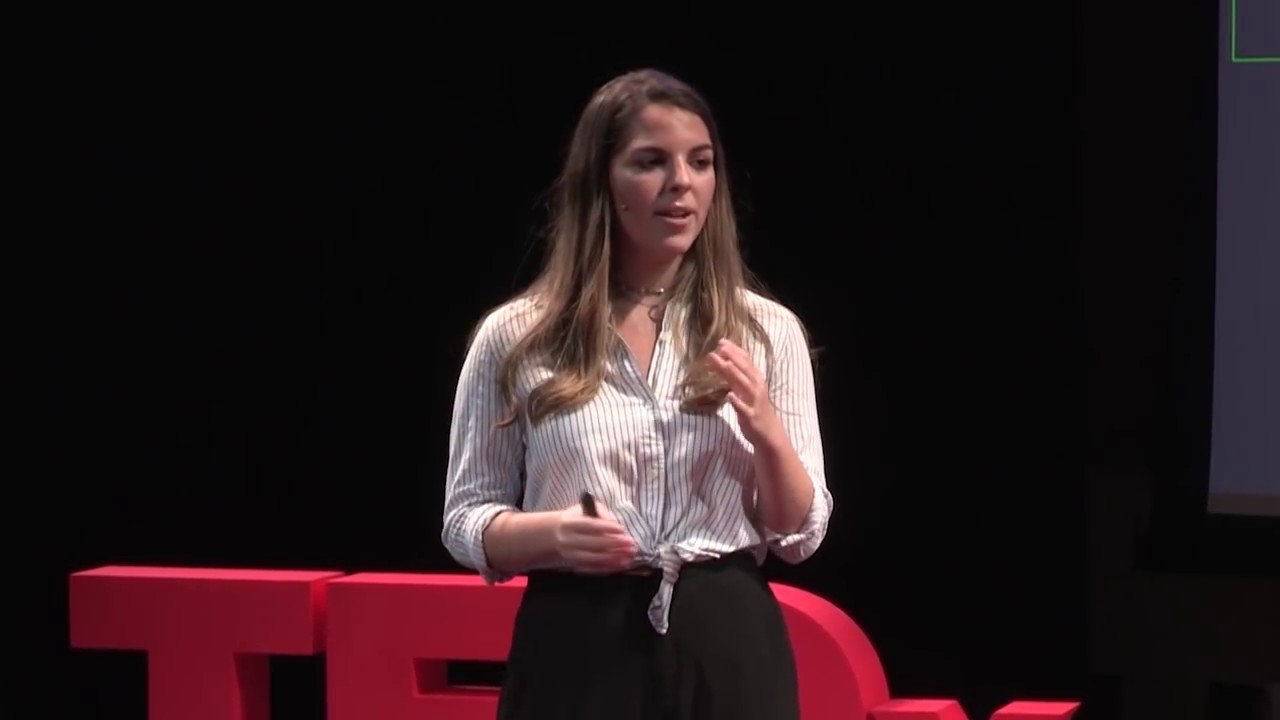 women speaking at ted talk